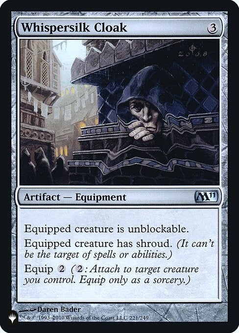 Whispersilk Cloak M11 (221) [LIST]