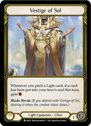 Image for Vestige of Sol (Golden) [Flesh and Blood: Promo Cards]