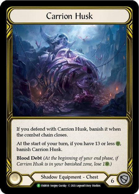 Image for Carrion Husk (Golden) [Flesh and Blood: Promo Cards]