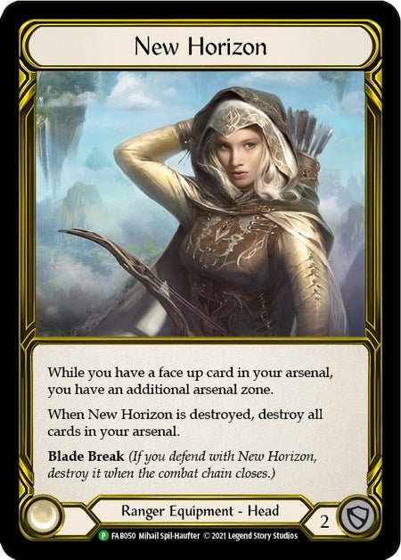 Image for New Horizon (Golden) [Flesh and Blood: Promo Cards]