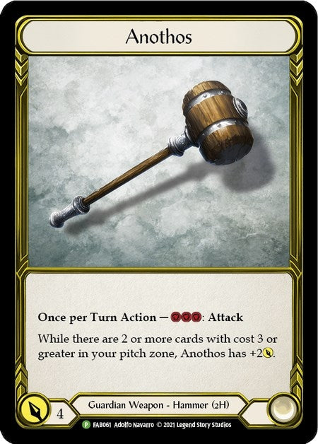 Image for Anothos (Golden) [Flesh and Blood: Promo Cards]