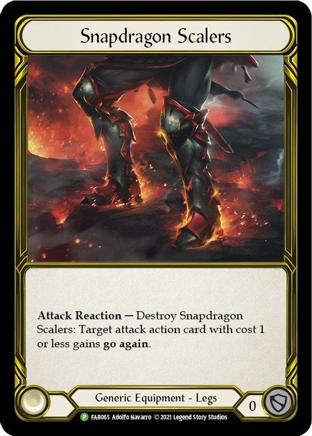 Image for Snapdragon Scalers (Golden) [Flesh and Blood: Promo Cards]
