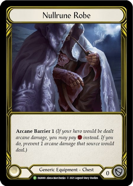 Image for Nullrune Robe (Golden) [Flesh and Blood: Promo Cards]