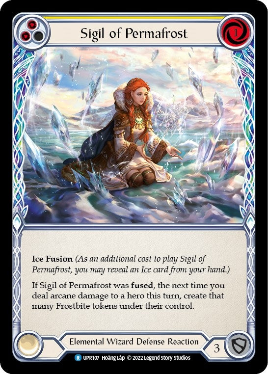 Image for Sigil of Permafrost (Yellow) [Uprising]