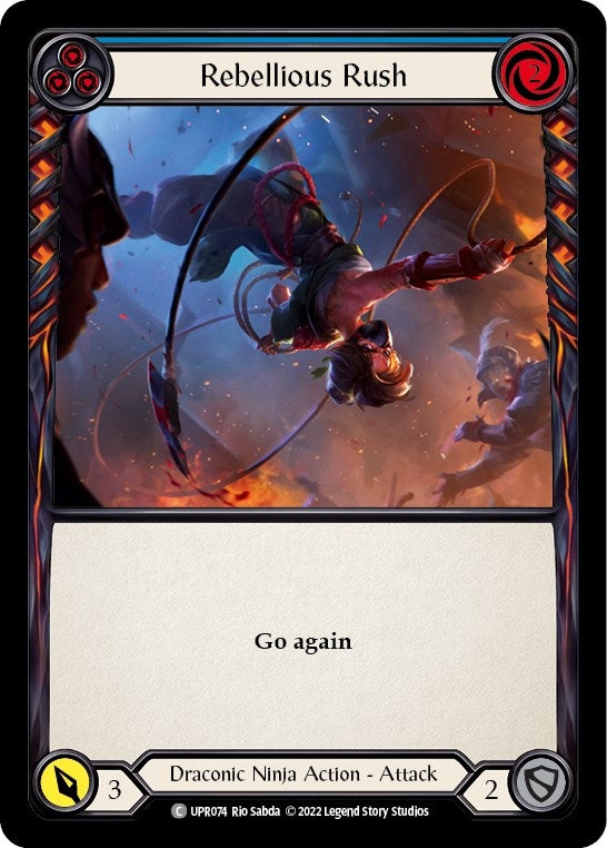 Image for Rebellious Rush (Blue) [Uprising]