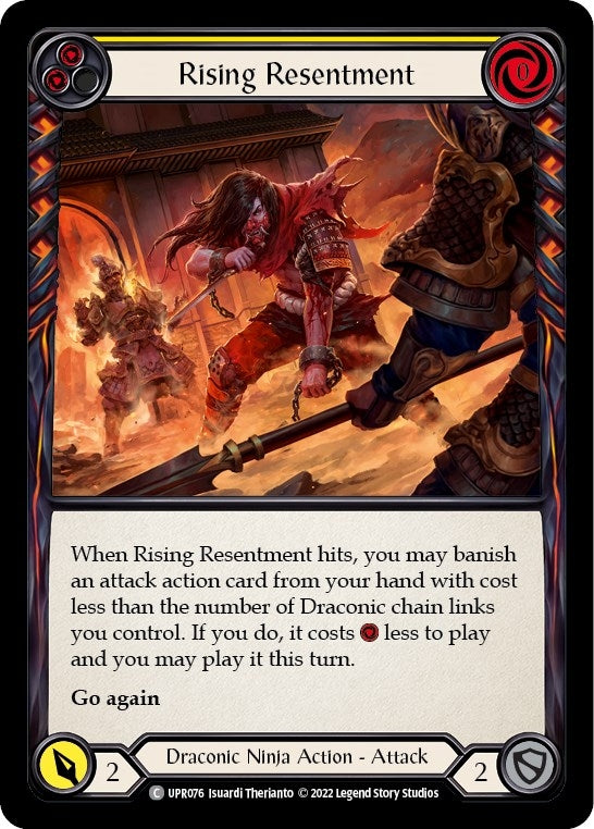 Image for Rising Resentment (Yellow) [Uprising]