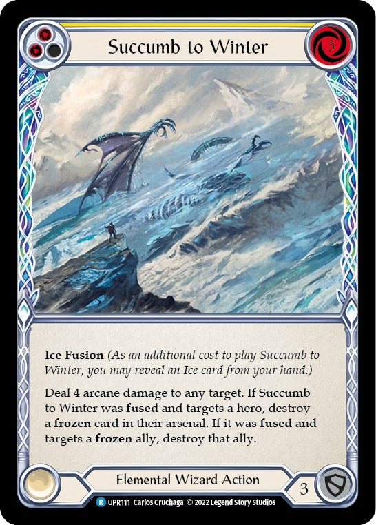 Image for Succumb to Winter (Yellow) [Uprising]