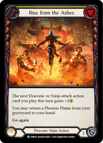 Rise from the Ashes (Yellow) [UPR058] (Uprising)