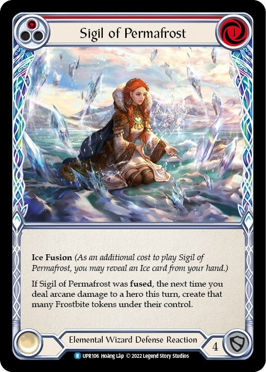 Image for Sigil of Permafrost (Red) [Uprising]