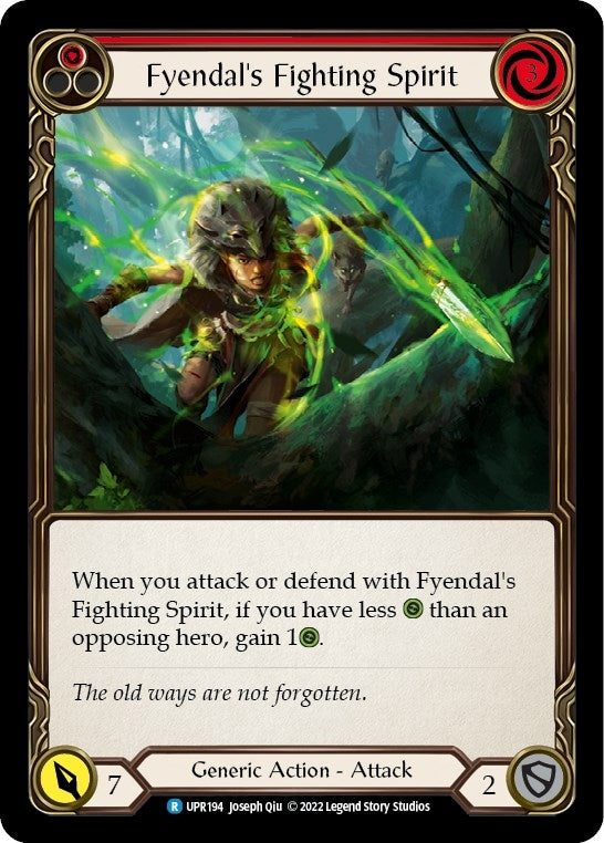 Image for Fyendal's Fighting Spirit (Red) [Uprising]