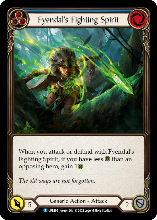 Image for Fyendal's Fighting Spirit (Blue) [Uprising]