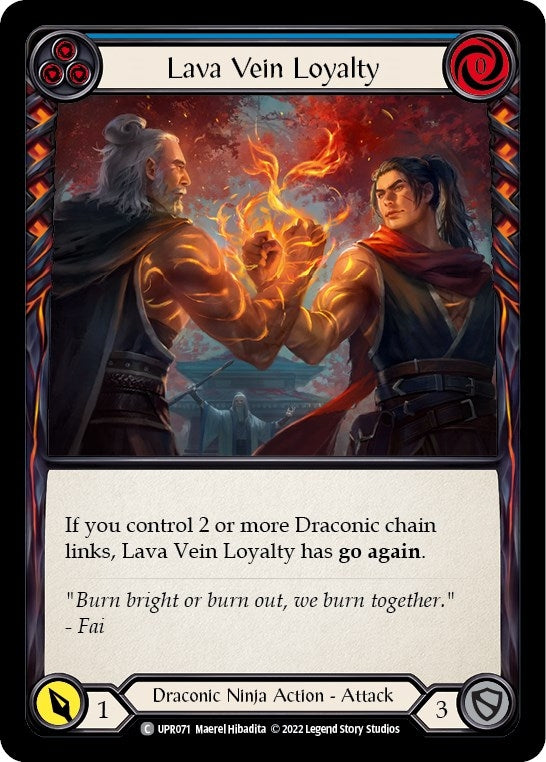 Image for Lava Vein Loyalty (Blue) [Uprising]