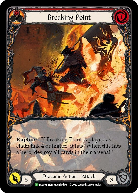 Image for Breaking Point (Extended Art) [Flesh and Blood: Promo Cards]