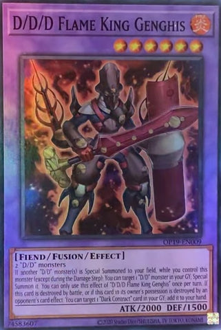 D D D Flame King Genghis (OP19-EN009) [OP19]