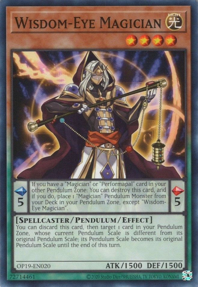 Wisdom Eye Magician (OP19-EN020) [OP19]