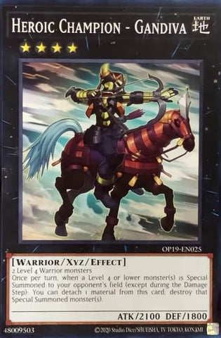 Heroic Champion Gandiva (OP19-EN025) [OP19]