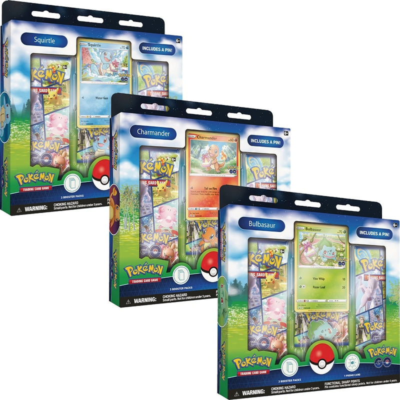 Pokemon GO Pin Collection Set of 3 [PGO]