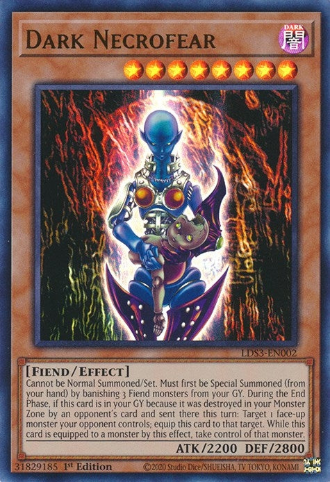 Dark Necrofear (LDS3-EN002) [LDS3]