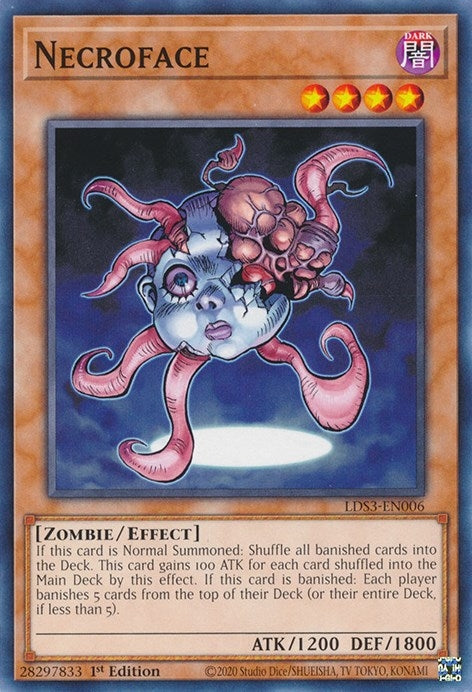 Necroface (LDS3-EN006) [LDS3]