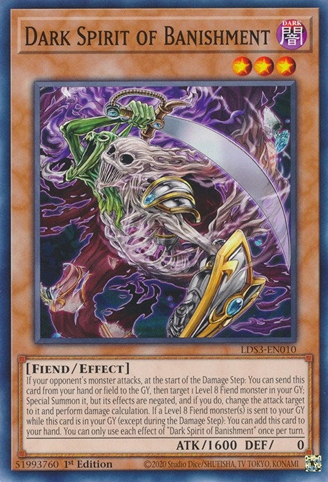 Dark Spirit of Banishment (LDS3-EN010) [LDS3]