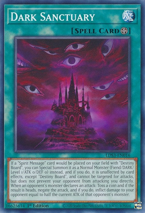 Dark Sanctuary (LDS3-EN016) [LDS3]