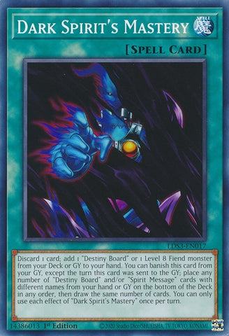 Dark Spirits Mastery (LDS3-EN017) [LDS3]