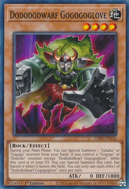 Dodododwarf Gogogoglove (LDS3-EN126) [LDS3]