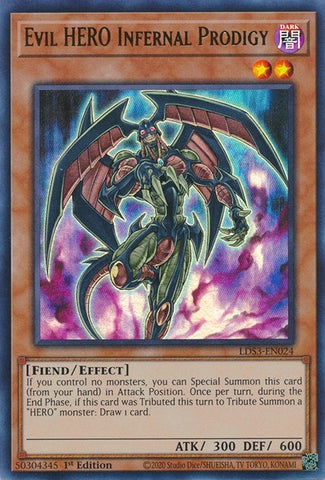Evil HERO Infernal Prodigy (LDS3-EN024) [LDS3]