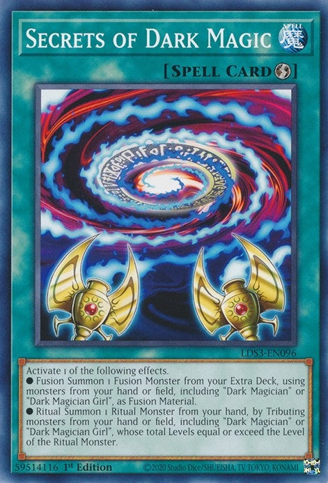 Secrets of Dark Magic (LDS3-EN096) [LDS3]