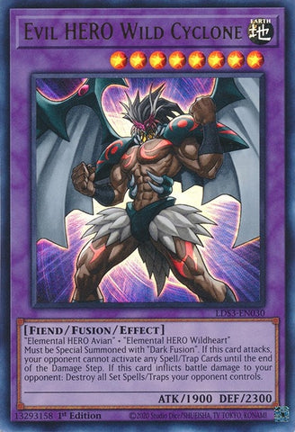 Evil HERO Wild Cyclone (LDS3-EN030) [LDS3]