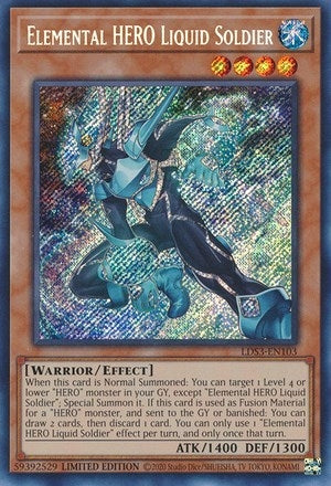 Elemental HERO Liquid Soldier (LDS3-EN103) [LDS3]
