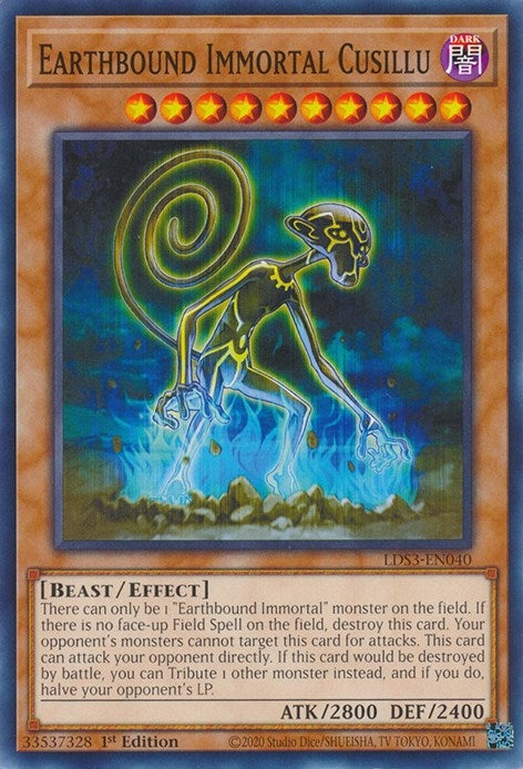 Earthbound Immortal Cusillu (LDS3-EN040) [LDS3]