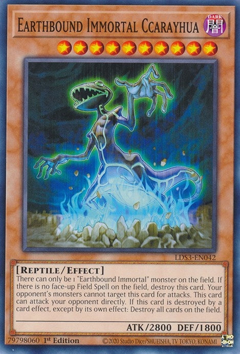 Earthbound Immortal Ccarayhua (LDS3-EN042) [LDS3]