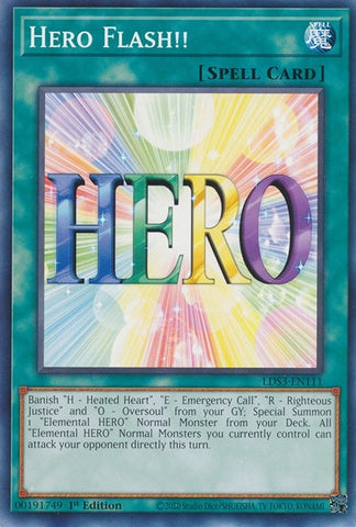 Hero Flash (LDS3-EN111) [LDS3]