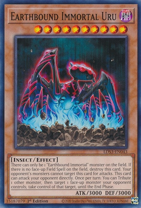 Earthbound Immortal Uru (LDS3-EN043) [LDS3]