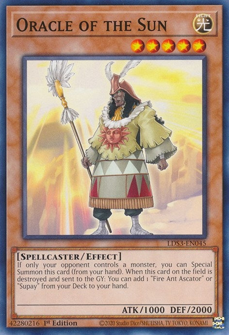 Oracle of the Sun (LDS3-EN045) [LDS3]