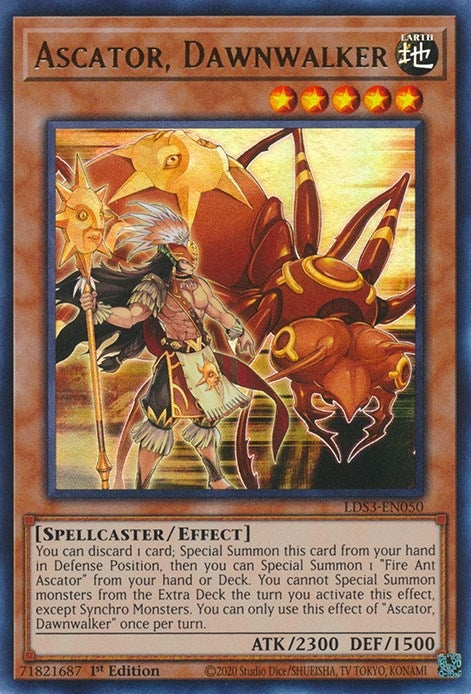 Ascator Dawnwalker (LDS3-EN050) [LDS3]