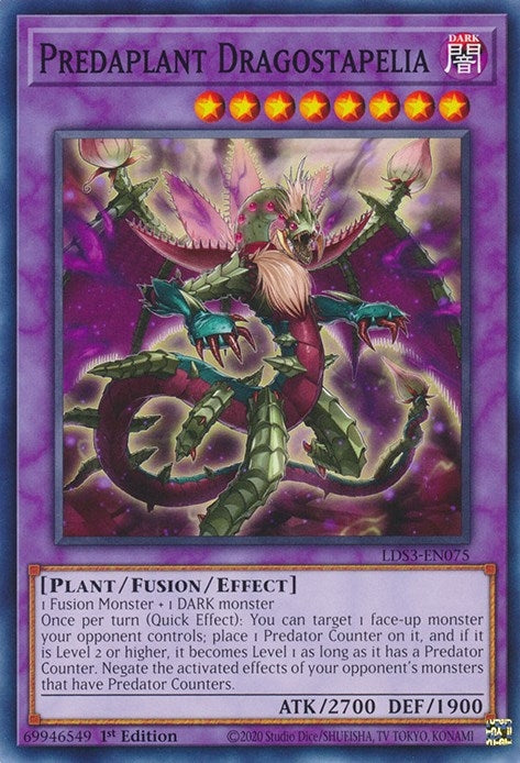 Predaplant Dragostapelia (LDS3-EN075) [LDS3]