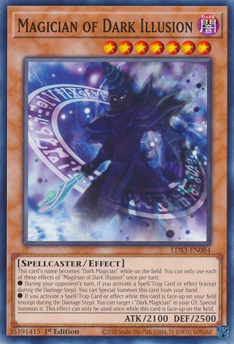 Magician of Dark Illusion (LDS3-EN084) [LDS3]