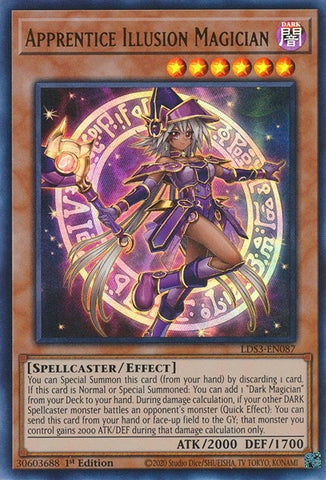 Apprentice Illusion Magician (LDS3-EN087) [LDS3]
