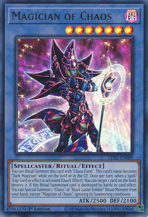 Magician of Chaos (LDS3-EN089) [LDS3]