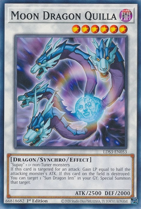 Moon Dragon Quilla (LDS3-EN053) [LDS3]