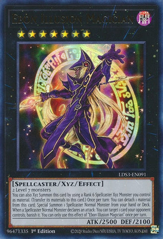 Ebon Illusion Magician (LDS3-EN091) [LDS3]