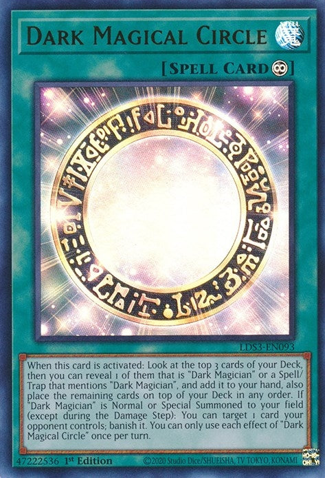 Dark Magical Circle (LDS3-EN093) [LDS3]