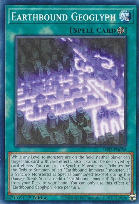 Earthbound Geoglyph (LDS3-EN056) [LDS3]