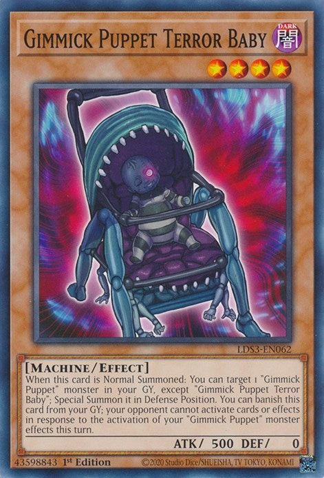 Gimmick Puppet Terror Baby (LDS3-EN062) [LDS3]