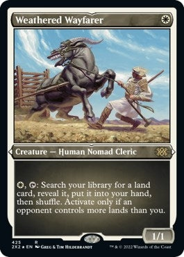 Weathered Wayfarer Foil Etched (425) [2X2]