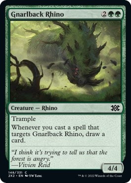 Gnarlback Rhino [Double Masters 2022]