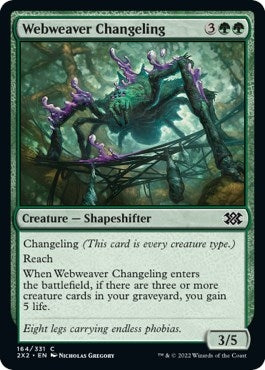 Webweaver Changeling [Double Masters 2022]