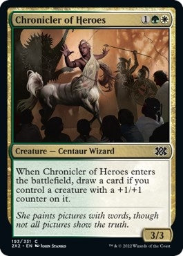 Chronicler of Heroes [Double Masters 2022]